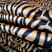 Warp Knitted Printed Velvet Corner Sofa Fabric